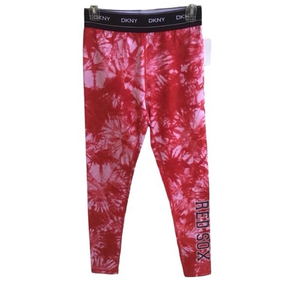 DKNY Sport Pants - DKNY SPORT MLB “Boston Red Sox” Tie Dye Leggings